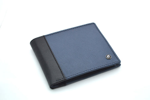 Questa Leather Bifold Wallet Lapis