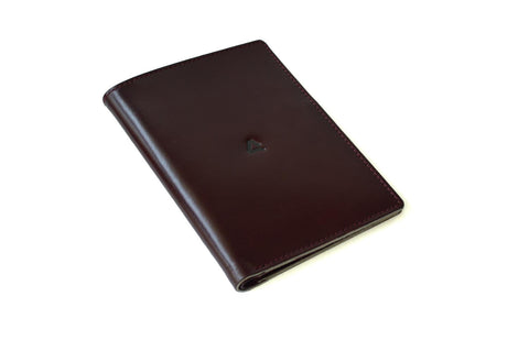 The Aerial Passport Holder Burgundy