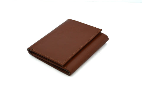 The Nodule Vertical Wallet Tan