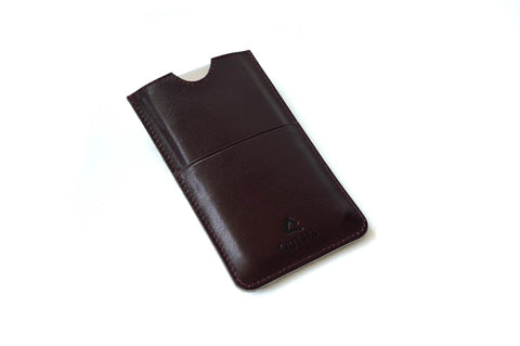 The Stem iPhone Sleeve Burgundy
